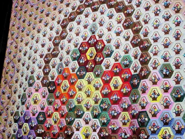Hexagon+quilt+patterns