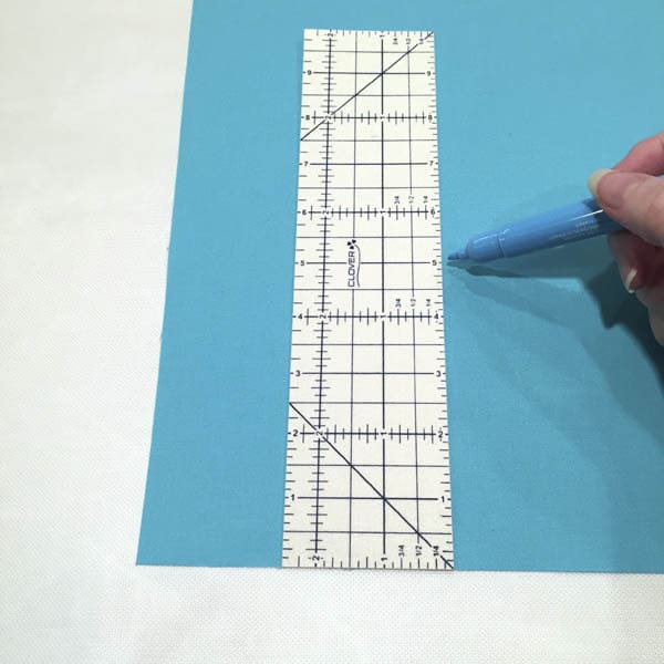 How To Hem with the Hot Ruler by Clover 