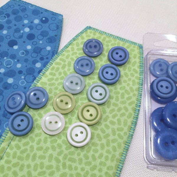 Audition buttons for your sewing project