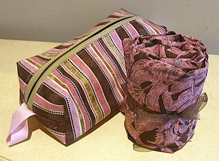 Scarf length rice pack and zippered case for storage