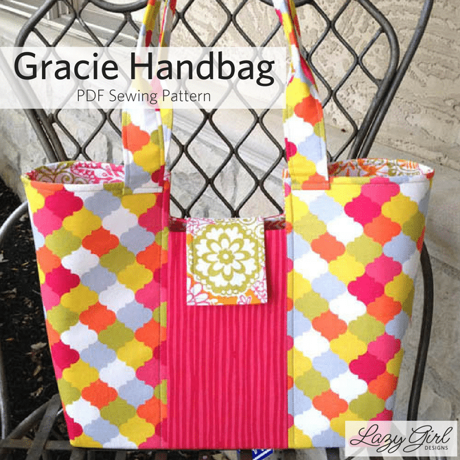 Gracie Handbag sewing pattern.