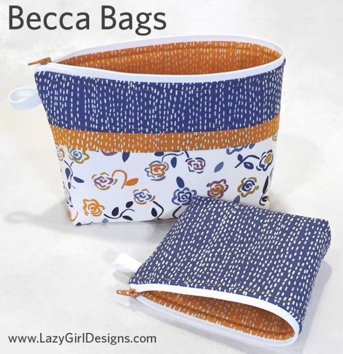 Becca Bags pattern LGD136 from #LazyGirlDesigns