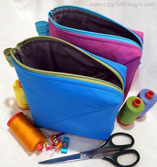 quick organizers to sew