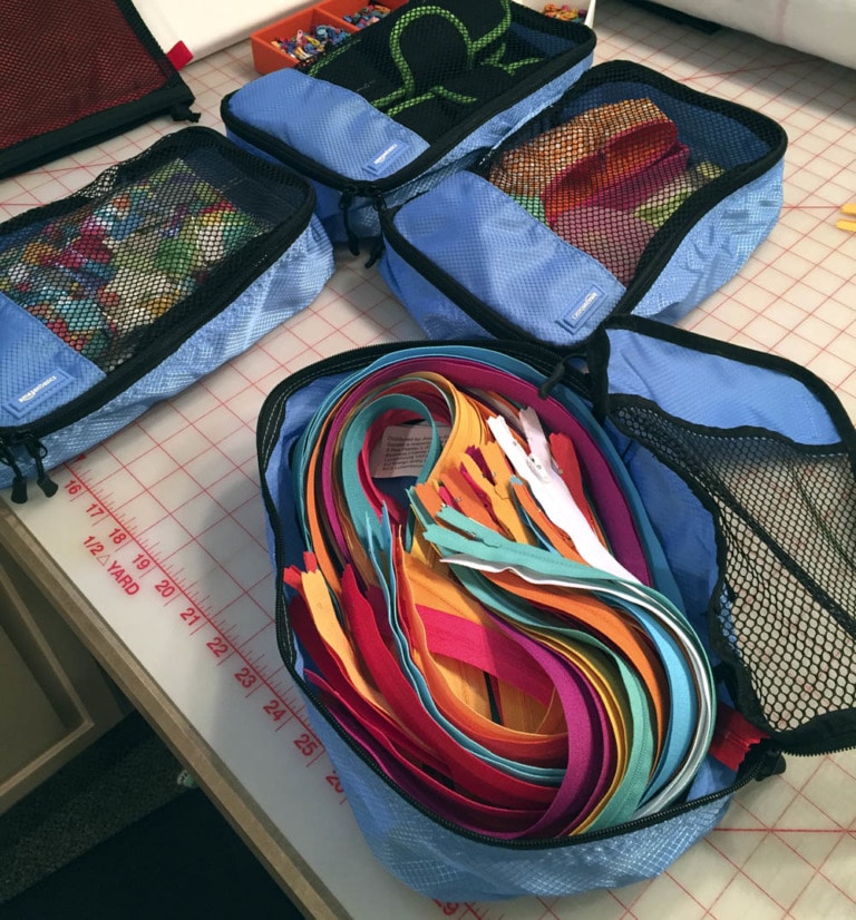 Packing cubes lazy girl designs