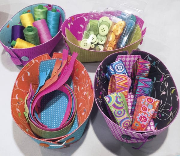 quick organizers to sew