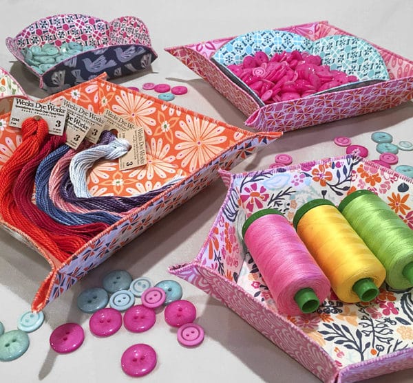 quick organizers to sew