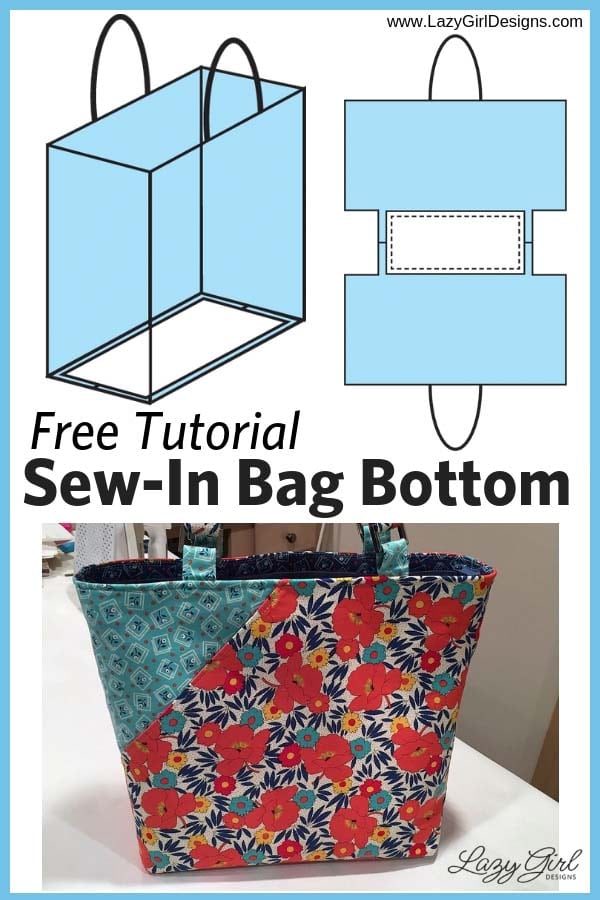 Free Tutorial: Easy Sew-In Bag Bottom Support