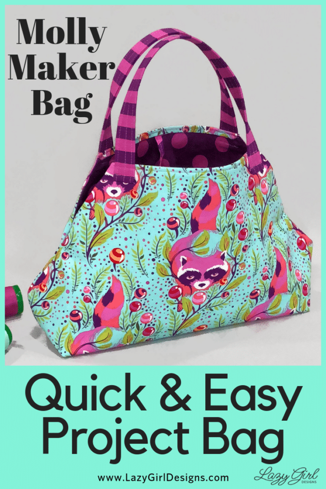 Molly Maker Bag and Gertie Gift Boxes Patterns - Lazy Girl Designs