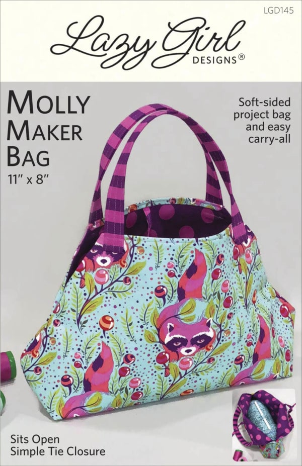 Molly Maker Bag DIY sewing pattern front cover