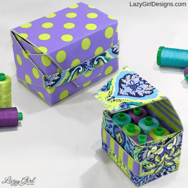 DIY gift boxes to sew