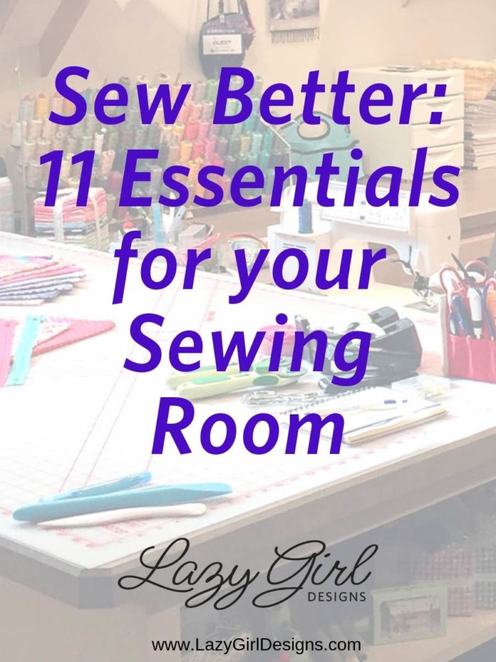 Sewing Room Organization: Sewing Tools