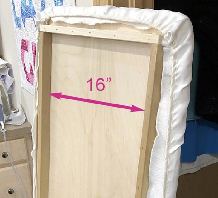 How To Make The Ironing Board Of Your, Wooden Ironing Boards Ikea