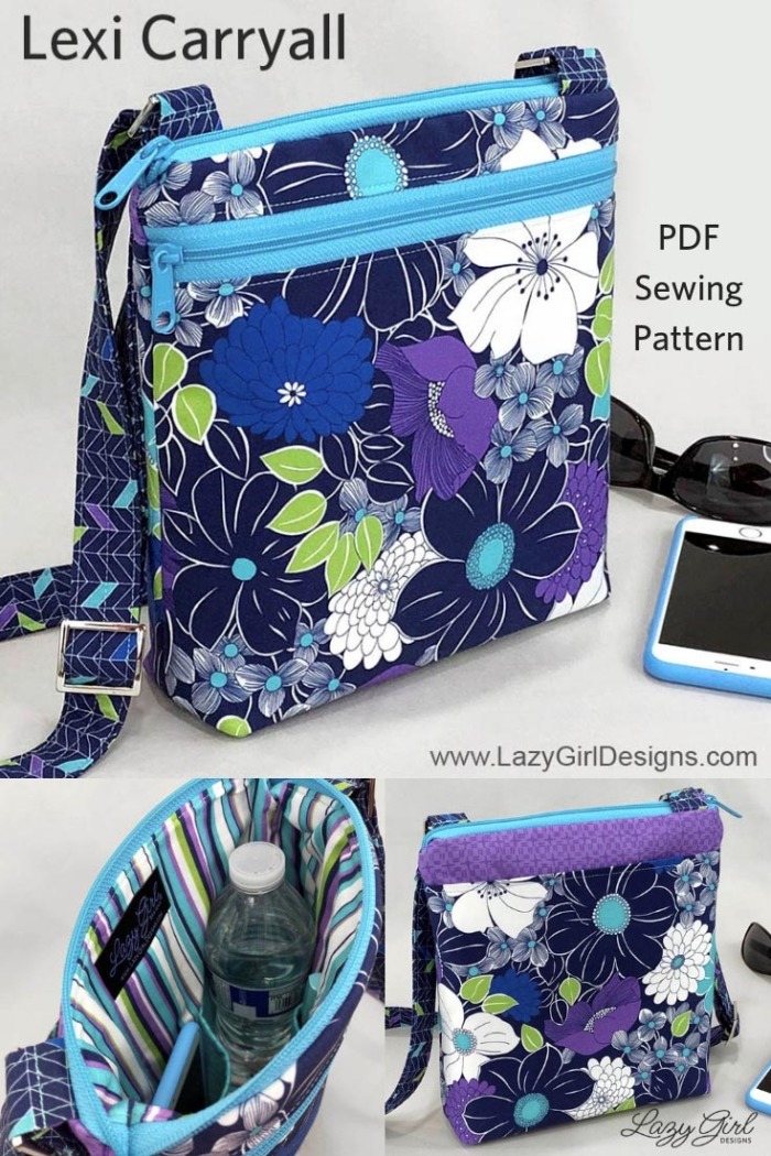 11 Free Crossbody Bag Sewing Patterns